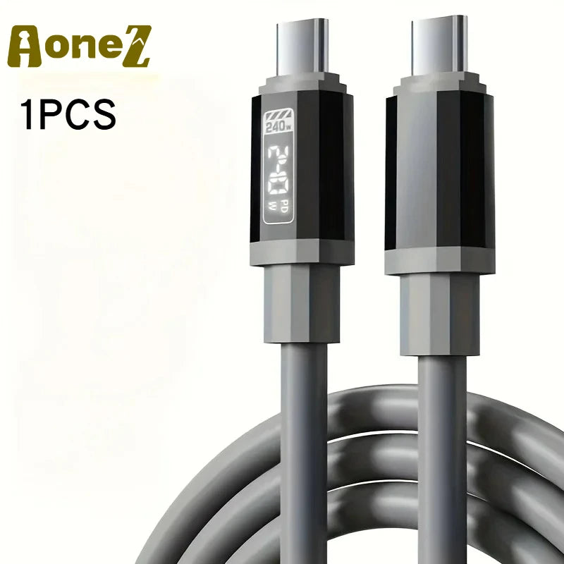 Nexora PowerView 240W Fast Charging Cable