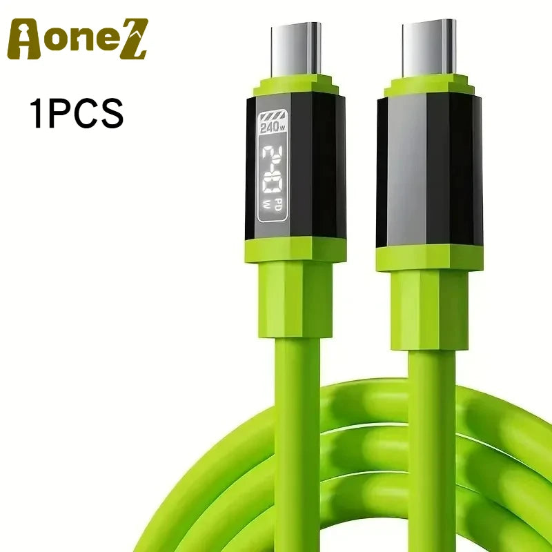 Nexora PowerView 240W Fast Charging Cable