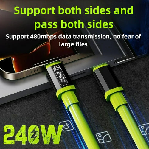 Nexora PowerView 240W Fast Charging Cable